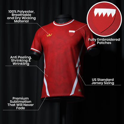 Bahrain Custom Football Jersey