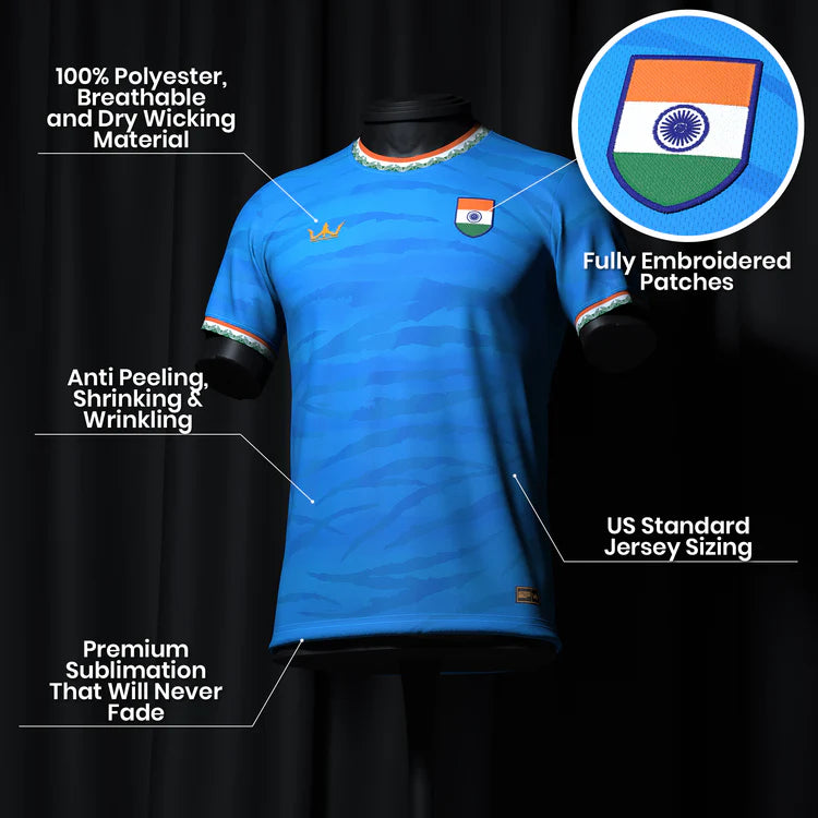 India Custom Football Jersey