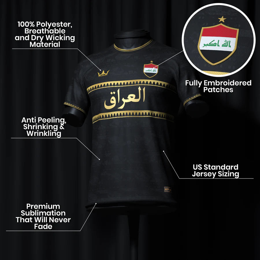 Iraq Custom Football Jersey