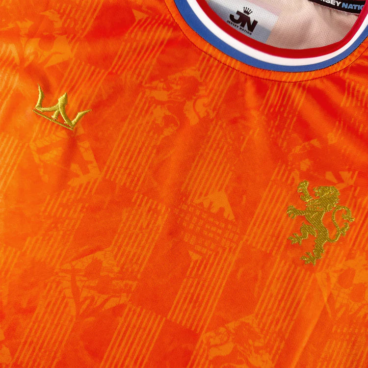 Netherlands Custom Football Jersey