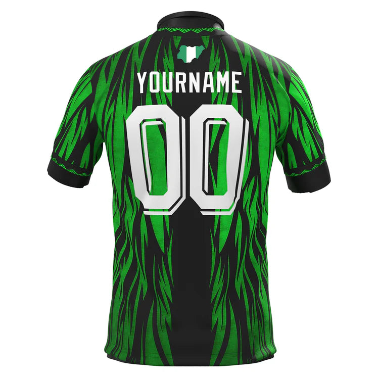 Nigeria Custom Football Jersey